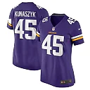 Zennovawear Women's Minnesota Vikings Kunaszyk Purple Game Jersey