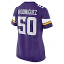 Zennovawear Women's Minnesota Vikings Levi Drake Rodriguez Purple Game Jersey