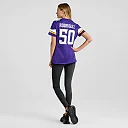 Zennovawear Women's Minnesota Vikings Levi Drake Rodriguez Purple Game Jersey