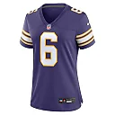 Zennovawear Women's Minnesota Vikings Lewis Cine Purple Classic Player Game Jersey