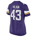 Zennovawear Women's Minnesota Vikings Luiji Vilain Purple Game Player Jersey