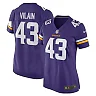 Zennovawear Women's Minnesota Vikings Luiji Vilain Purple Game Player Jersey