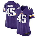 Zennovawear Women's Minnesota Vikings Max Tooley Purple Team Game Jersey