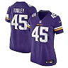 Zennovawear Women's Minnesota Vikings Max Tooley Purple Team Game Jersey