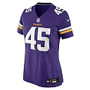 Zennovawear Women's Minnesota Vikings Max Tooley Purple Team Game Jersey