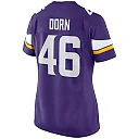 Zennovawear Women's Minnesota Vikings Myles Dorn Purple Game Jersey