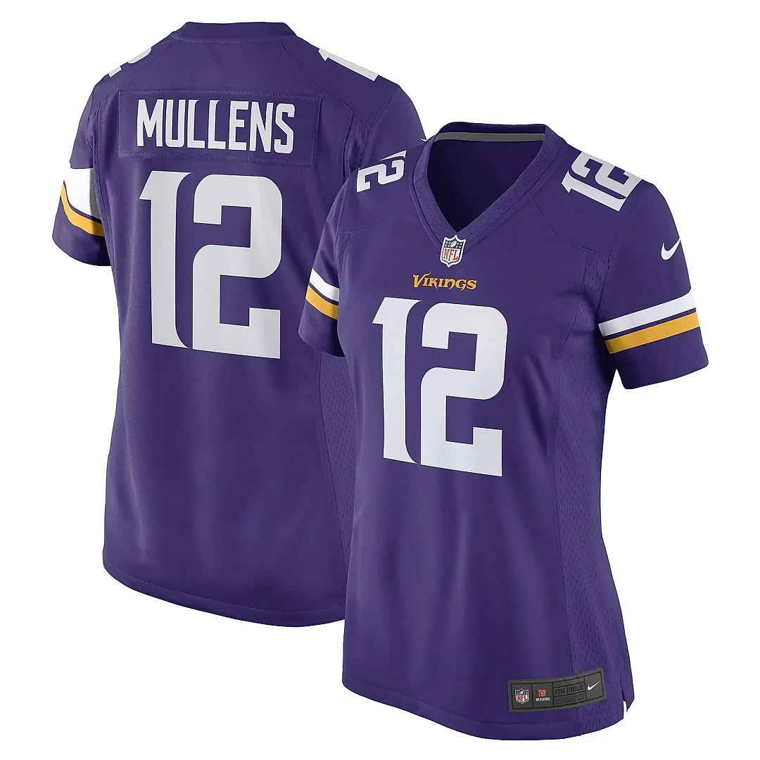 Zennovawear Women's Minnesota Vikings Nick Mullens Purple Game Player Jersey