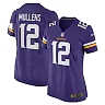 Zennovawear Women's Minnesota Vikings Nick Mullens Purple Game Player Jersey