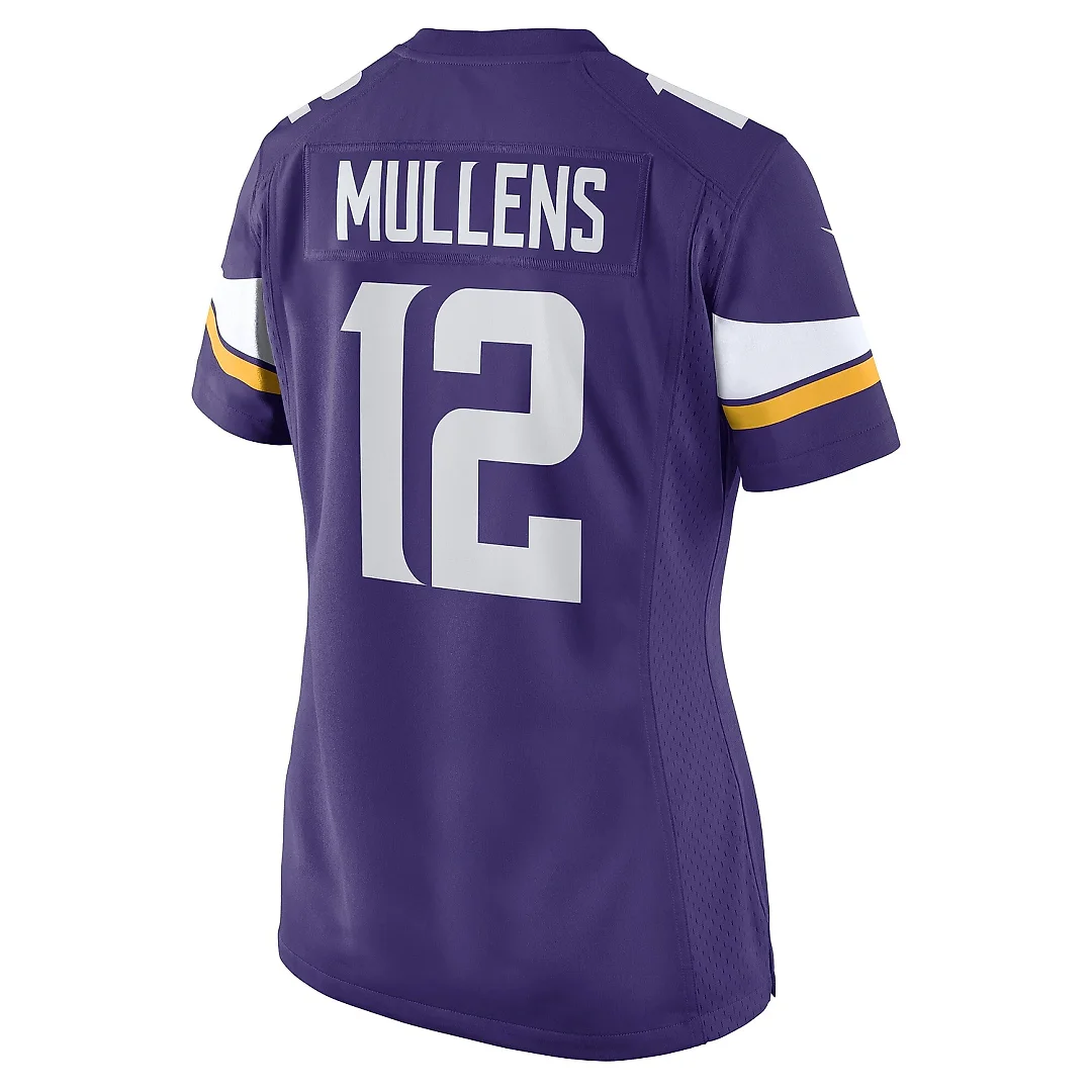 Zennovawear Women's Minnesota Vikings Nick Mullens Purple Game Player Jersey