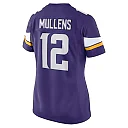 Zennovawear Women's Minnesota Vikings Nick Mullens Purple Game Player Jersey