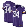 Zennovawear Women's Minnesota Vikings Nick Muse Purple Home Game Player Jersey
