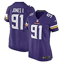 Zennovawear Women's Minnesota Vikings Patrick Jones II Purple Game Player Jersey