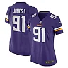 Zennovawear Women's Minnesota Vikings Patrick Jones II Purple Game Player Jersey