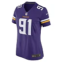 Zennovawear Women's Minnesota Vikings Patrick Jones II Purple Game Player Jersey