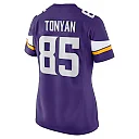 Zennovawear Women's Minnesota Vikings Robert Tonyan Purple Team Game Jersey