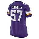 Zennovawear Women's Minnesota Vikings Ryan Connelly Purple Game Jersey
