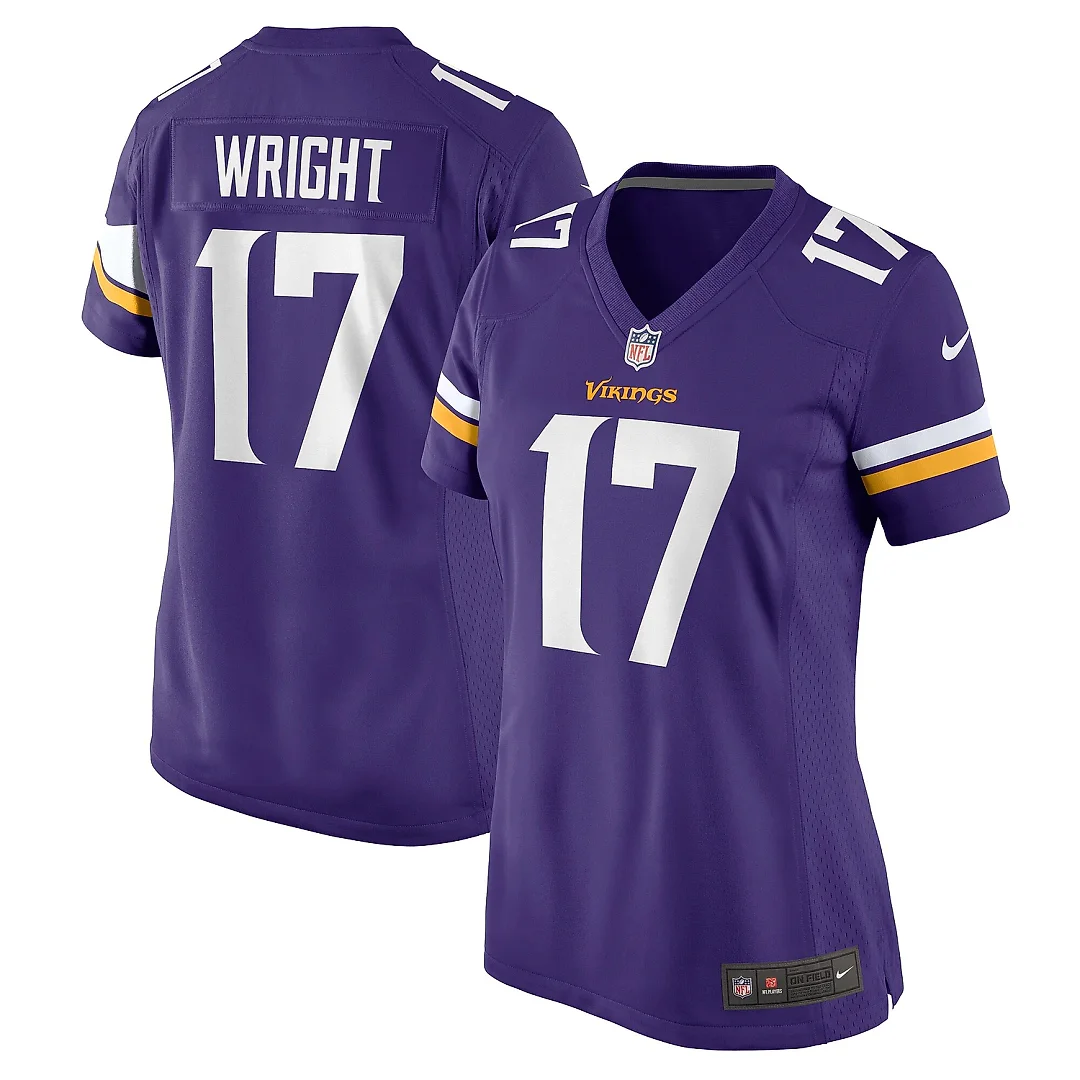 Zennovawear Women's Minnesota Vikings Ryan Wright Purple Game Jersey