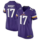 Zennovawear Women's Minnesota Vikings Ryan Wright Purple Game Jersey