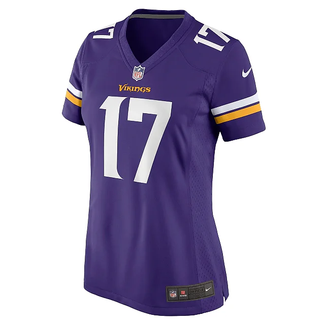 Zennovawear Women's Minnesota Vikings Ryan Wright Purple Game Jersey