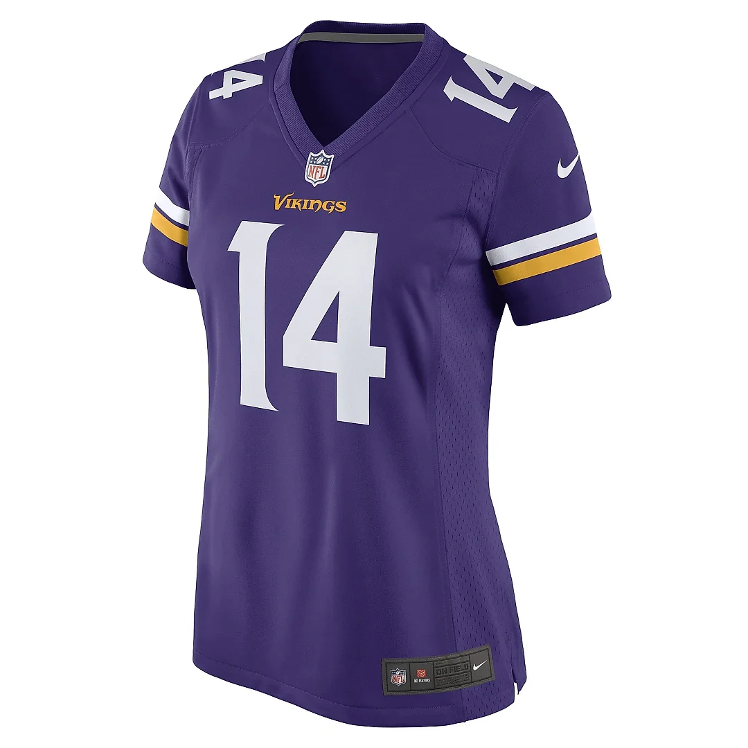 Zennovawear Women's Minnesota Vikings Ryan Wright Purple Game Player Jersey