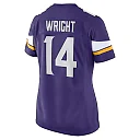 Zennovawear Women's Minnesota Vikings Ryan Wright Purple Game Player Jersey