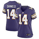 Zennovawear Women's Minnesota Vikings Sam Darnold Purple Alternate Game Jersey