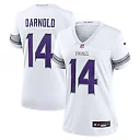 Zennovawear Women's Minnesota Vikings Sam Darnold White Alternate Game Player Jersey