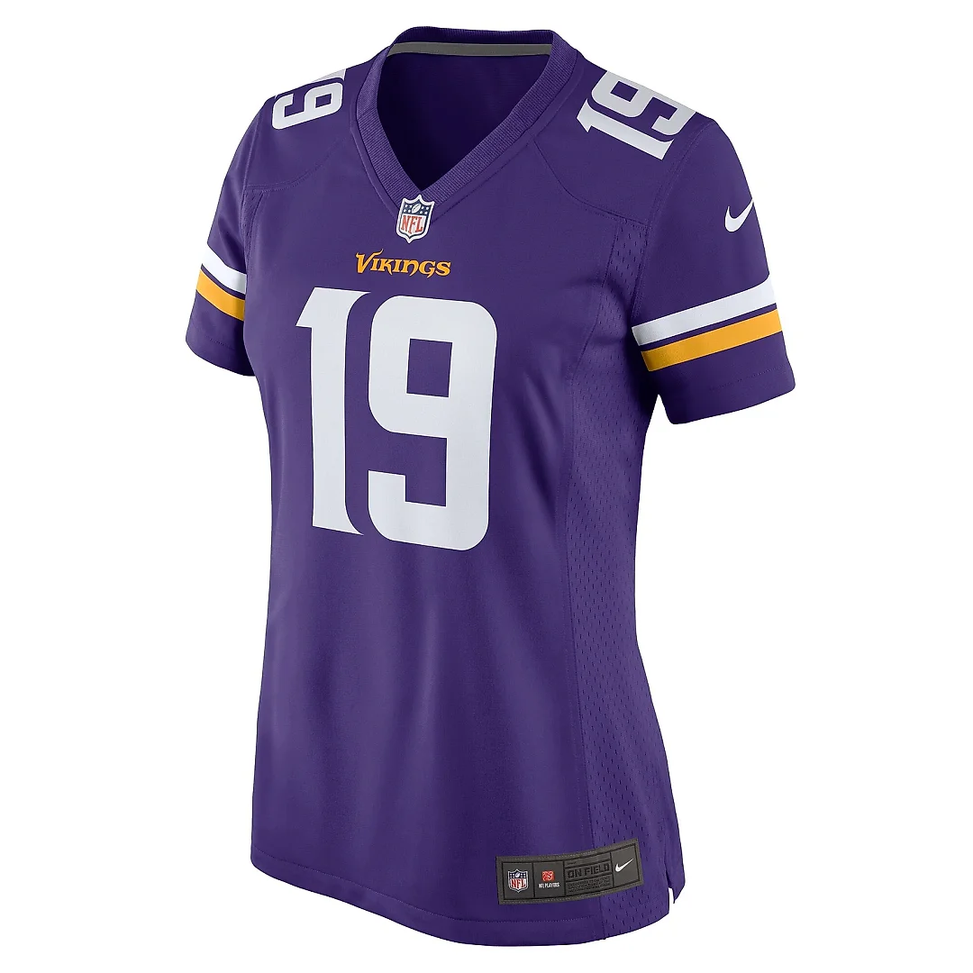 Zennovawear Women's Minnesota Vikings Sean Mannion Purple Game Jersey