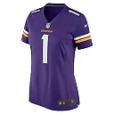 Zennovawear Women's Minnesota Vikings Shaquill Griffin Purple Team Game Jersey