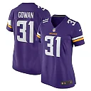 Zennovawear Women's Minnesota Vikings Tay Gowan Purple Home Game Player Jersey