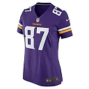 Zennovawear Women's Minnesota Vikings T.J. Hockenson Purple Game Player Jersey