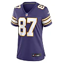 Zennovawear Women's Minnesota Vikings T.J. Hockenson Purple Player Jersey