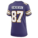 Zennovawear Women's Minnesota Vikings T.J. Hockenson Purple Player Jersey