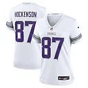 Zennovawear Women's Minnesota Vikings T.J. Hockenson White Alternate Game Player Jersey