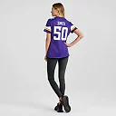 Zennovawear Women's Minnesota Vikings TJ Smith Purple Home Game Player Jersey
