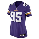 Zennovawear Women's Minnesota Vikings Travis Bell Purple Game Jersey