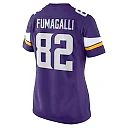 Zennovawear Women's Minnesota Vikings Troy Fumagalli Purple Game Jersey