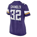 Zennovawear Women's Minnesota Vikings Ty Chandler Purple Game Player Jersey