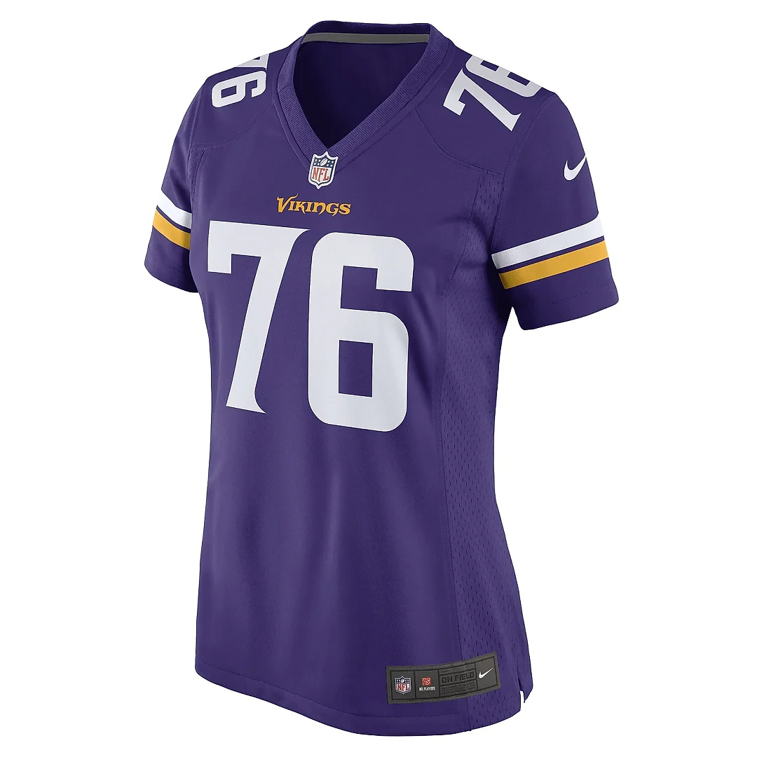Zennovawear Women's Minnesota Vikings T.Y. McGill Jr. Purple Game Player Jersey