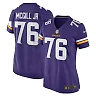 Zennovawear Women's Minnesota Vikings T.Y. McGill Jr. Purple Game Player Jersey