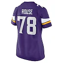 Zennovawear Women's Minnesota Vikings Walter Rouse Purple Game Jersey