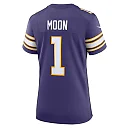 Zennovawear Women's Minnesota Vikings Warren Moon Purple Classic Retired Player Game Jersey