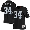 Zennovawear Bo Jackson Las Vegas Raiders Women's 1988 Legacy Replica Jersey - Black