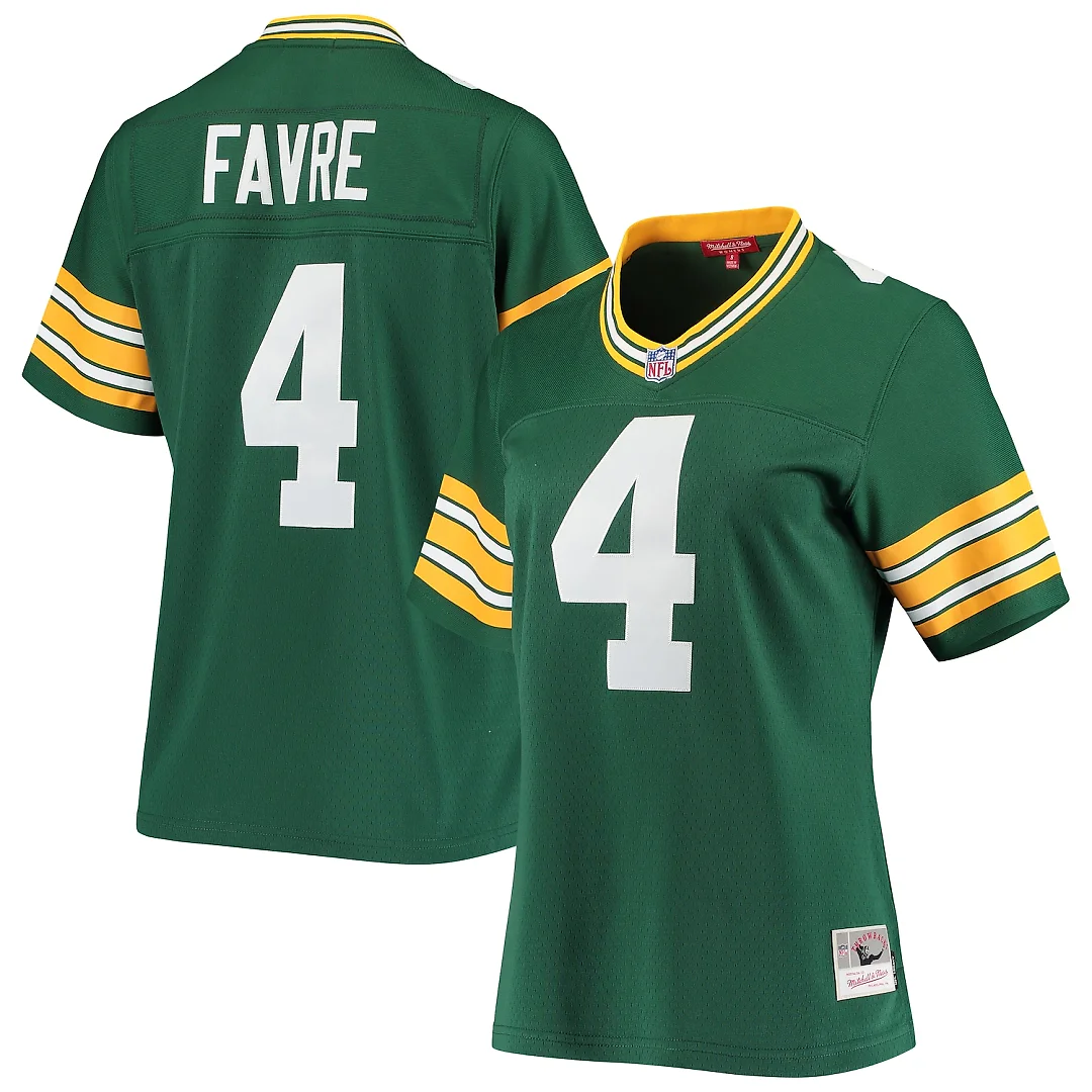 Zennovawear Brett Favre Green Bay Packers Women's 1996 Legacy Replica Player Jersey - Green