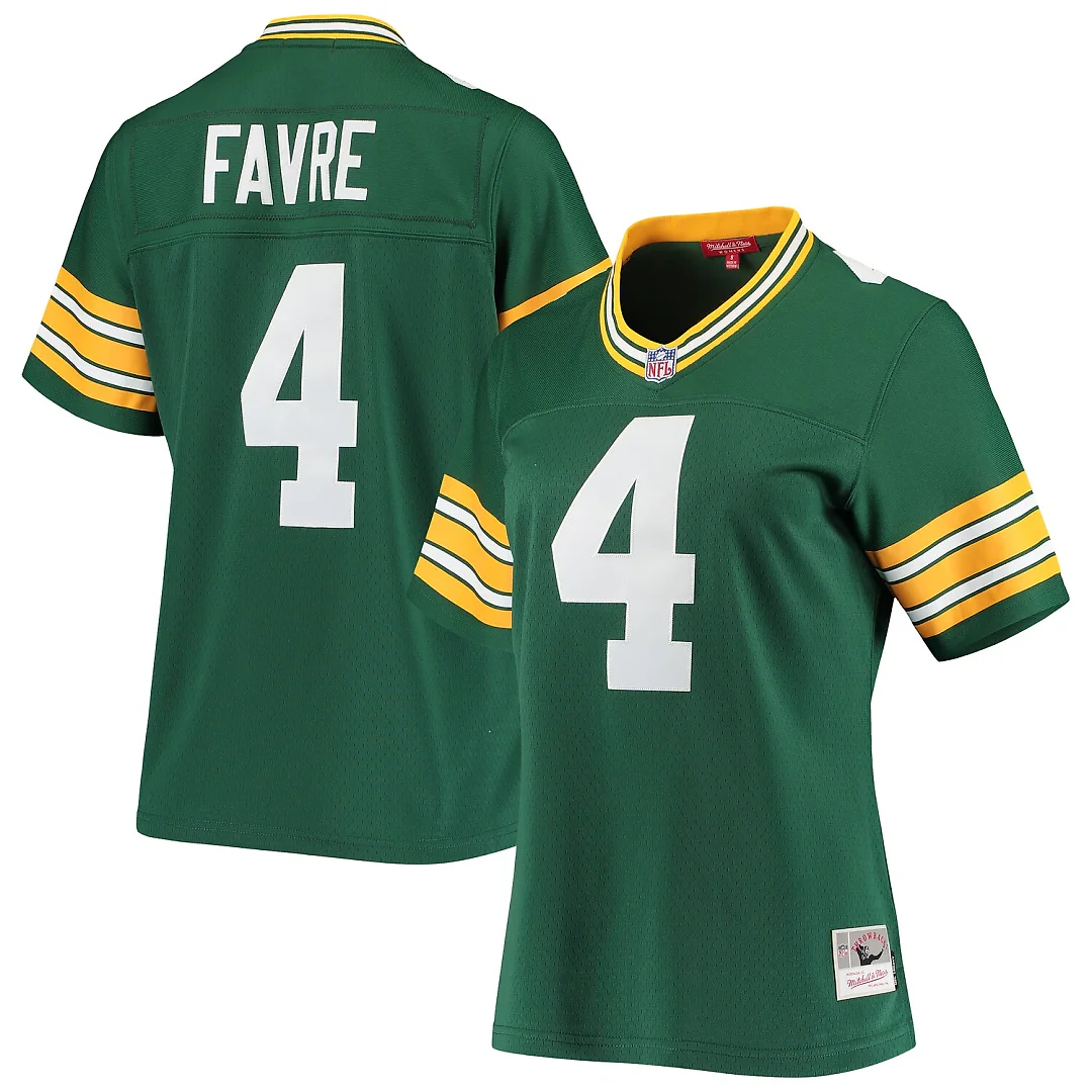 Zennovawear Brett Favre Green Bay Packers Women's 1996 Legacy Replica Player Jersey - Green