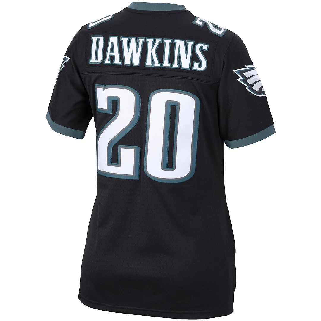 Zennovawear Brian Dawkins Philadelphia Eagles Women's Legacy Replica Team Jersey - Black