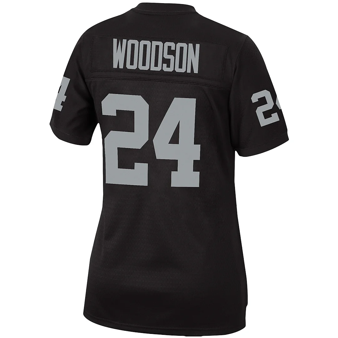 Zennovawear Charles Woodson Las Vegas Raiders Women's Legacy Replica Team Jersey - Black