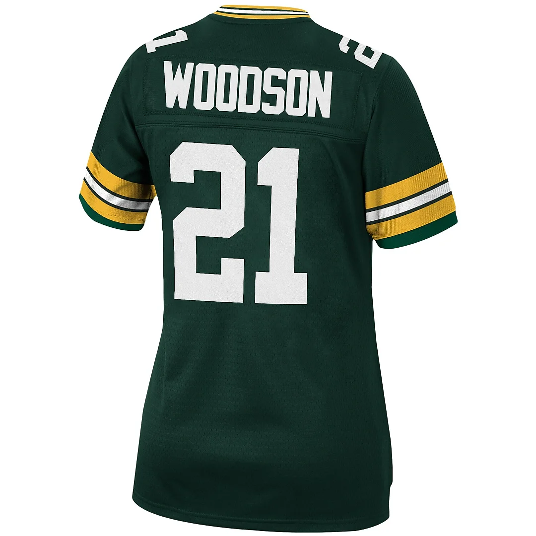 Zennovawear Charles Woodson Green Bay Packers Women's 2010 Legacy Replica Player Jersey - Green