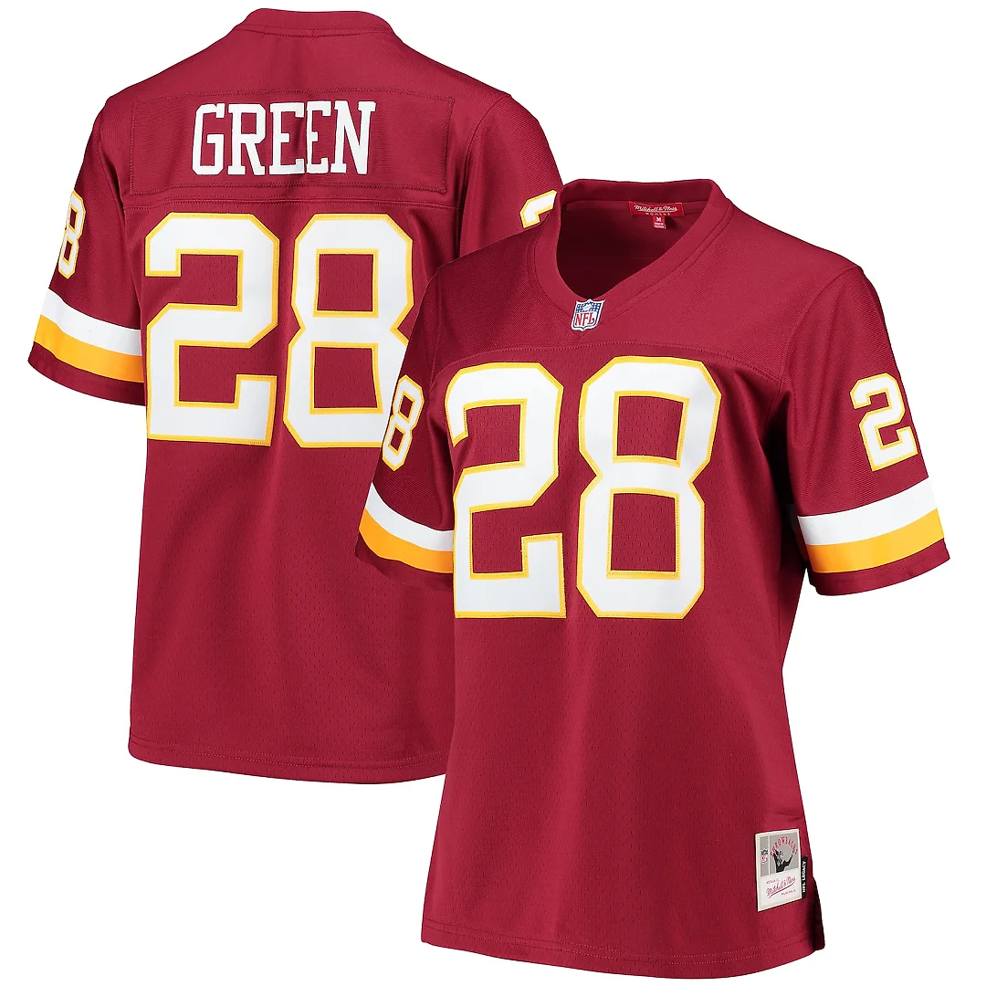 Zennovawear Darrell Green Washington Football Team Women's Legacy Replica Player Jersey - Burgundy