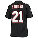 Zennovawear Deion Sanders Atlanta Falcons Women's Legacy Replica Team Jersey - Black